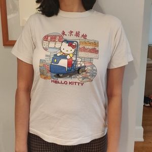Tsukiji Market Sushi Hello Kitty Tshirt